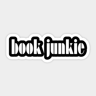 Book Junkie Sticker